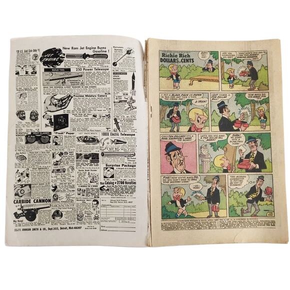 Harvey Comics Richie Rich Dollars & Cents April 1967 #18, Silver Age Comic Book - Picture 3 of 6